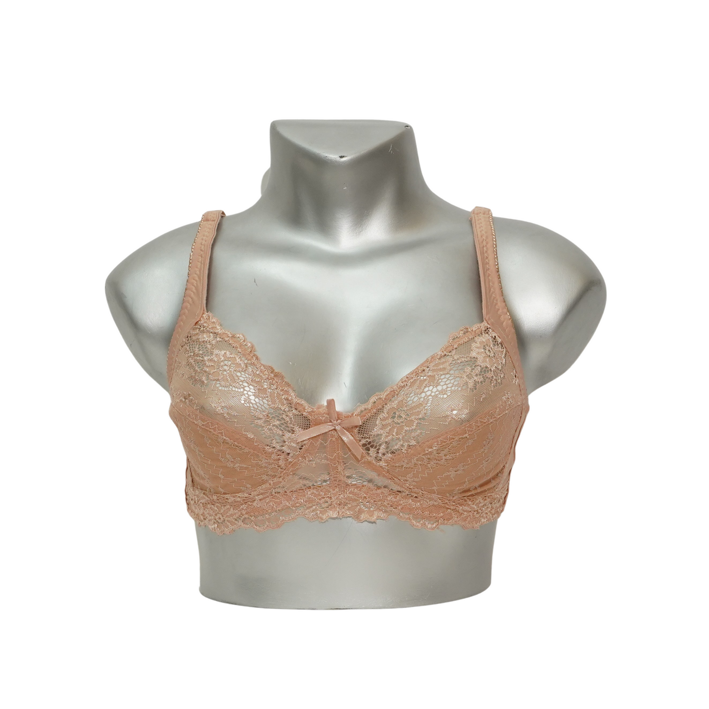 Lace Pattern Non Wired Non Padded Bra (21692)