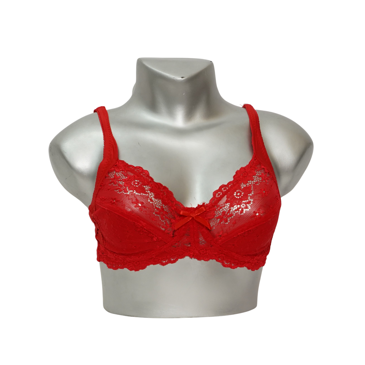 Lace Pattern Non Wired Non Padded Bra (21692)