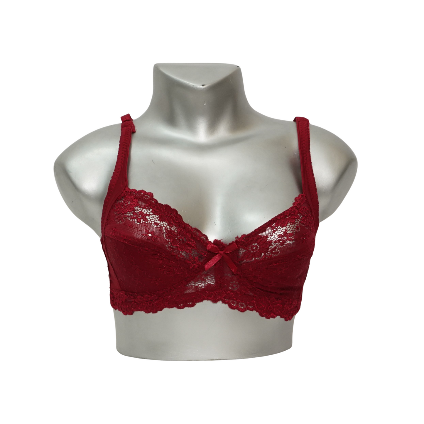 Lace Pattern Non Wired Non Padded Bra (21692)