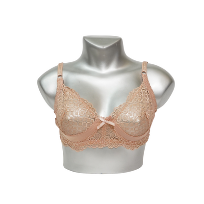 Lace Pattern Non Padded Bra 43324 product view 4