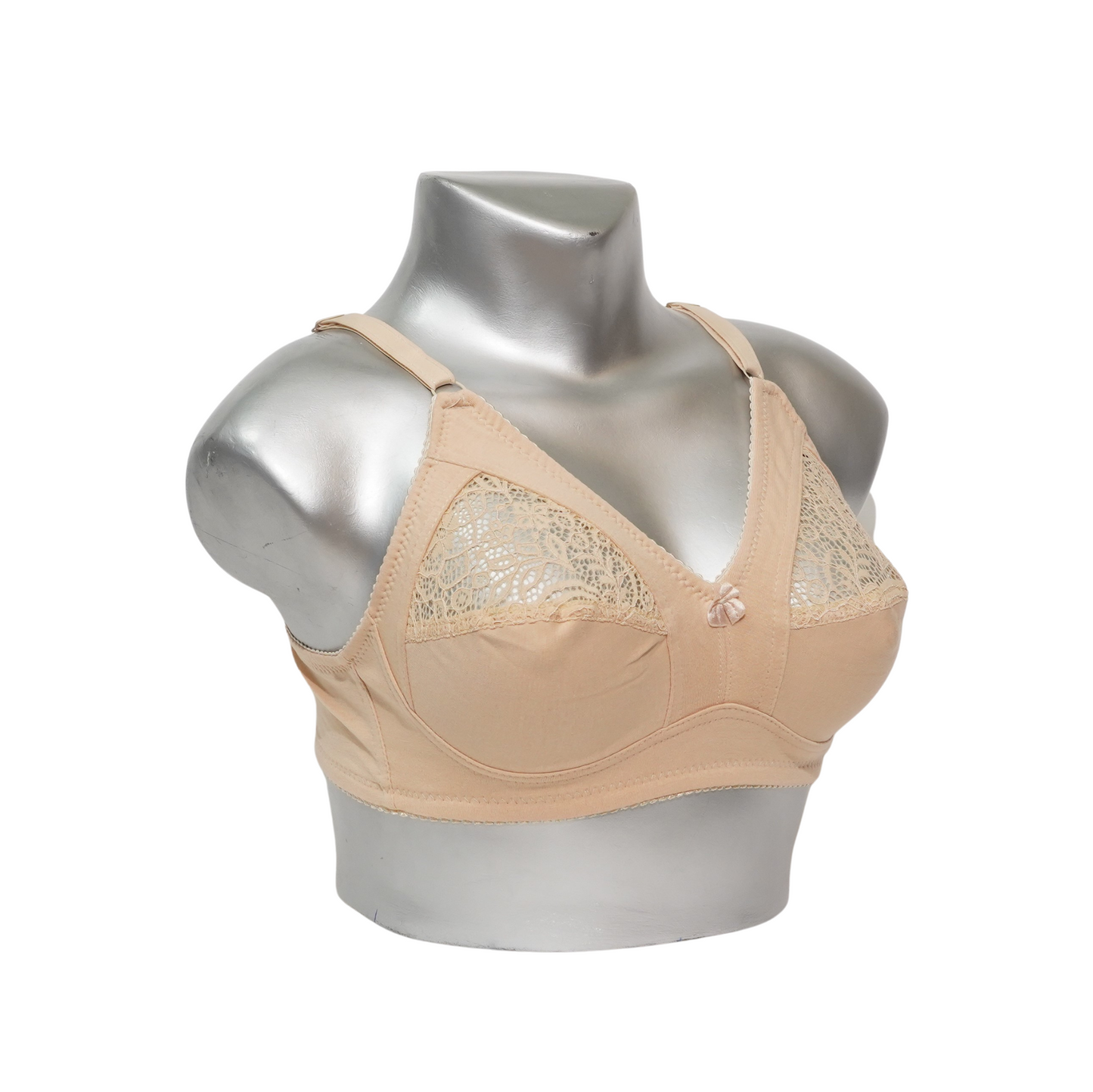 Half Lace Non Padded Non Wired Bra (23432)