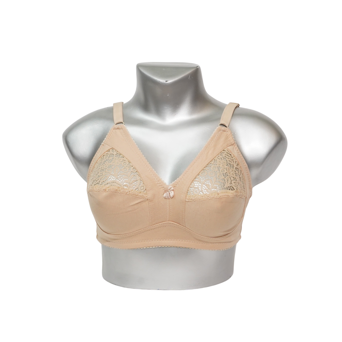 Half Lace Non Padded Non Wired Bra (23432)