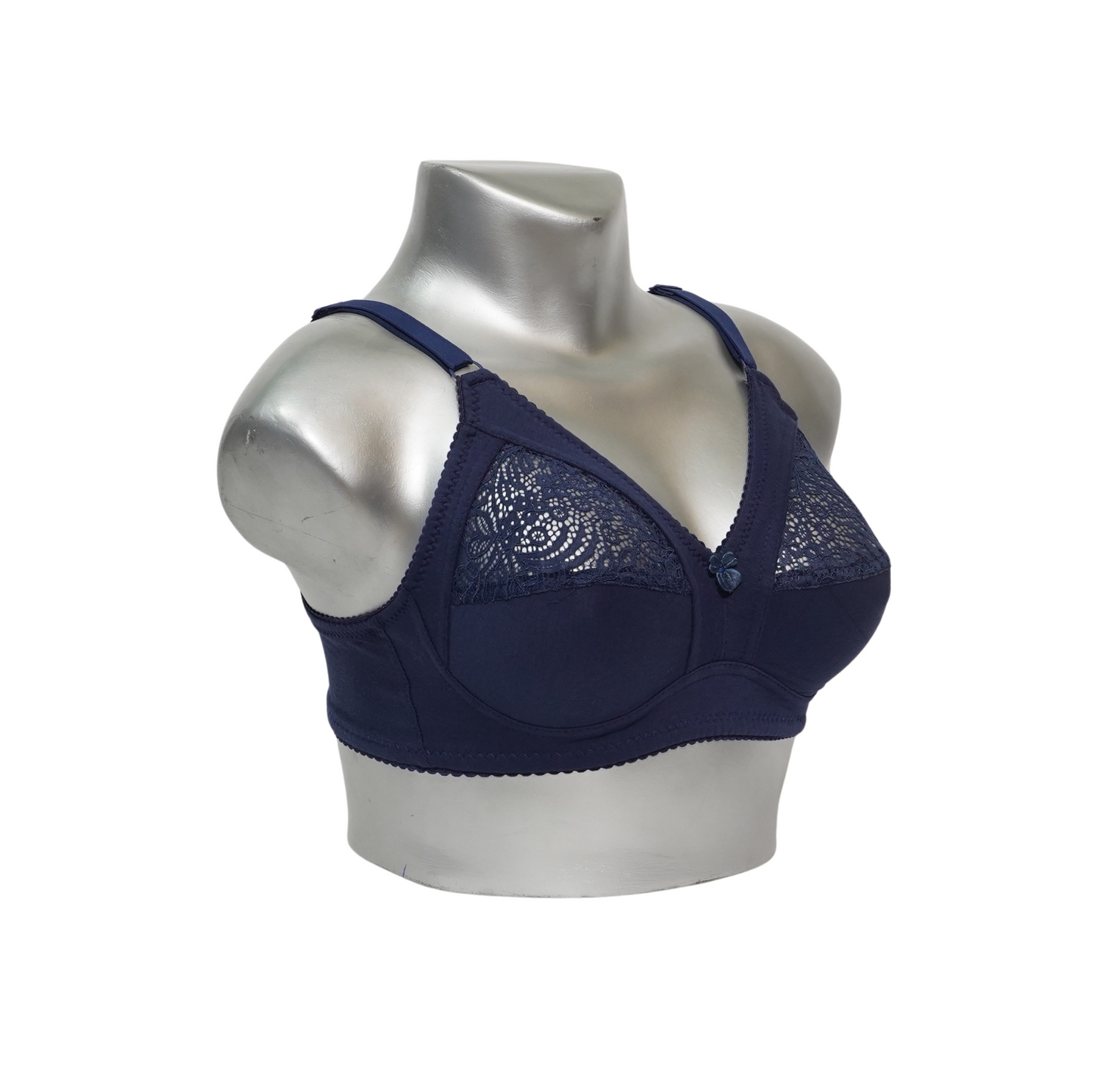 Half Lace Non Padded Non Wired Bra (23432)