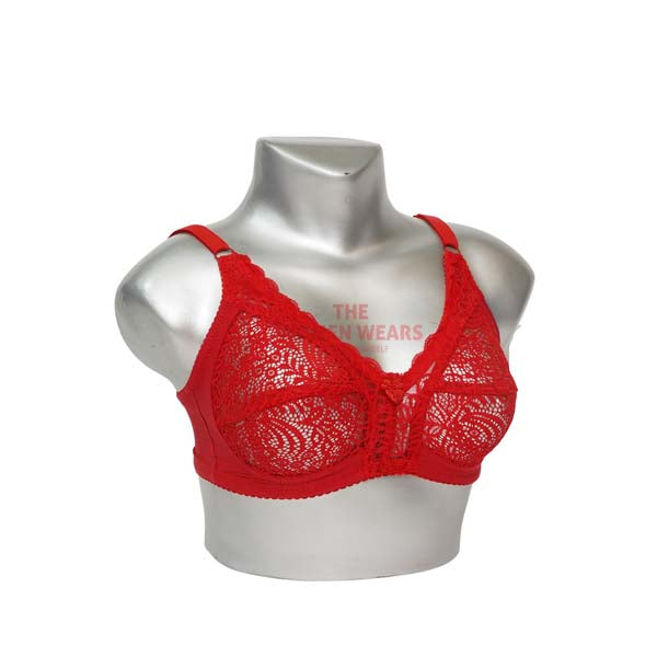 Net Printed Non Wired Non Padded Bra (Art-2050)
