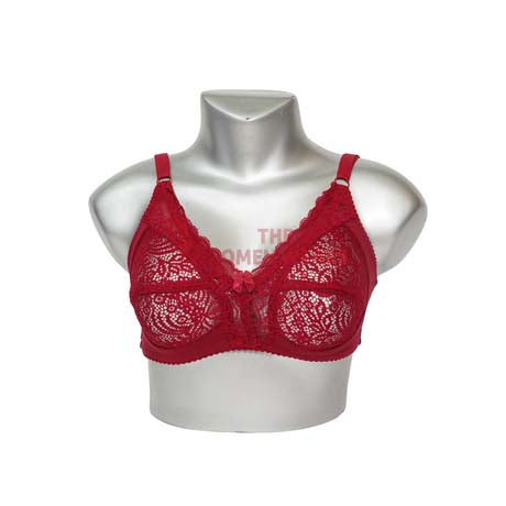 Net Printed Non Wired Non Padded Bra (Art-2050)