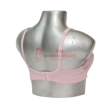 Front Embroidered Elegant Cotton Bra (3243)