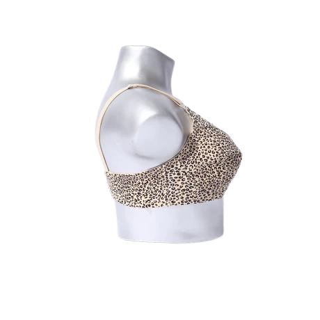 Galaxy Non Padded Jersey Bra - Tiger Print (1004)