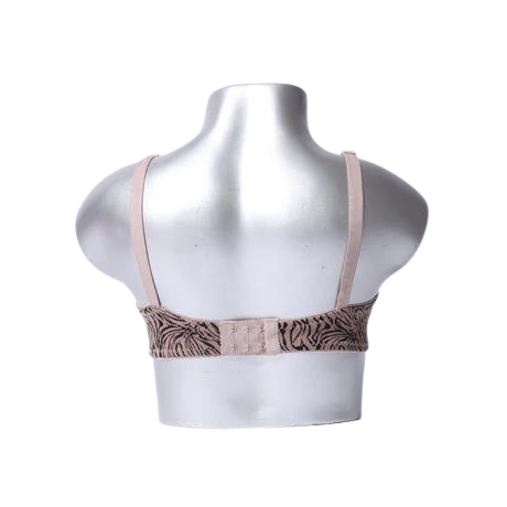 Galaxy Non Padded Cotton Bra - Tiger Print (1002)