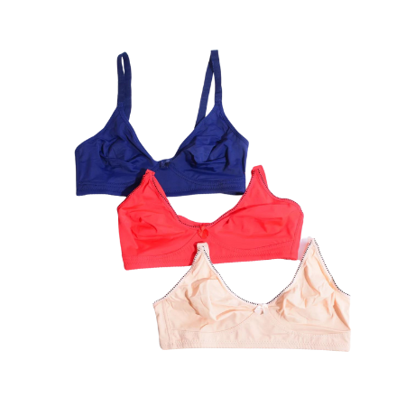 Women's Ribbon Non Padded Bra (4171)