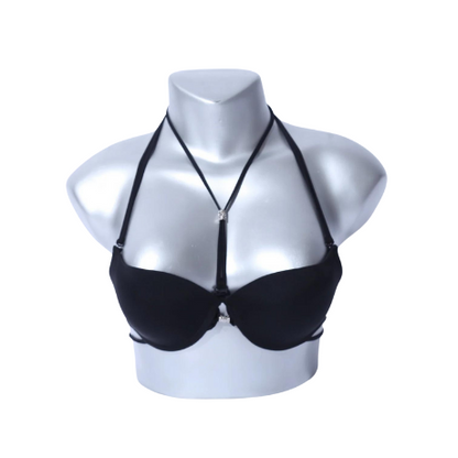 Cotton Caged Strap Padded Bra 1110 view 2