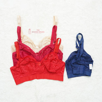 Galaxy Comfortable Non Padded Lace Bra (1365)