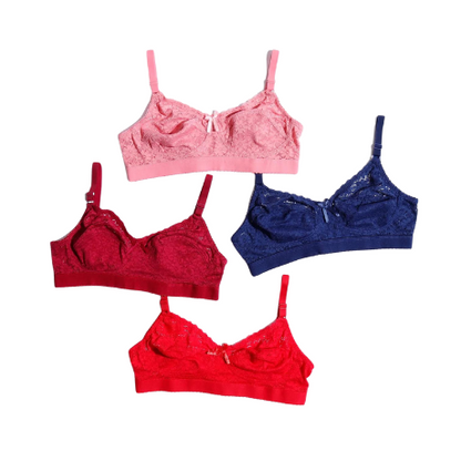 Galaxy Lace Bra Pack Of Three 1365 view 1