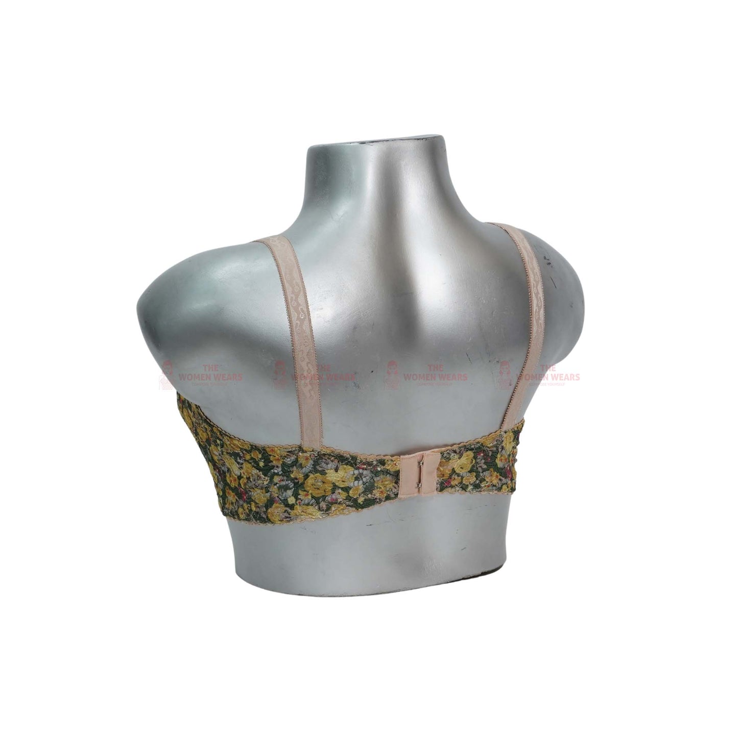 Flower Printed Non Wired Non Padded Bra (48448)