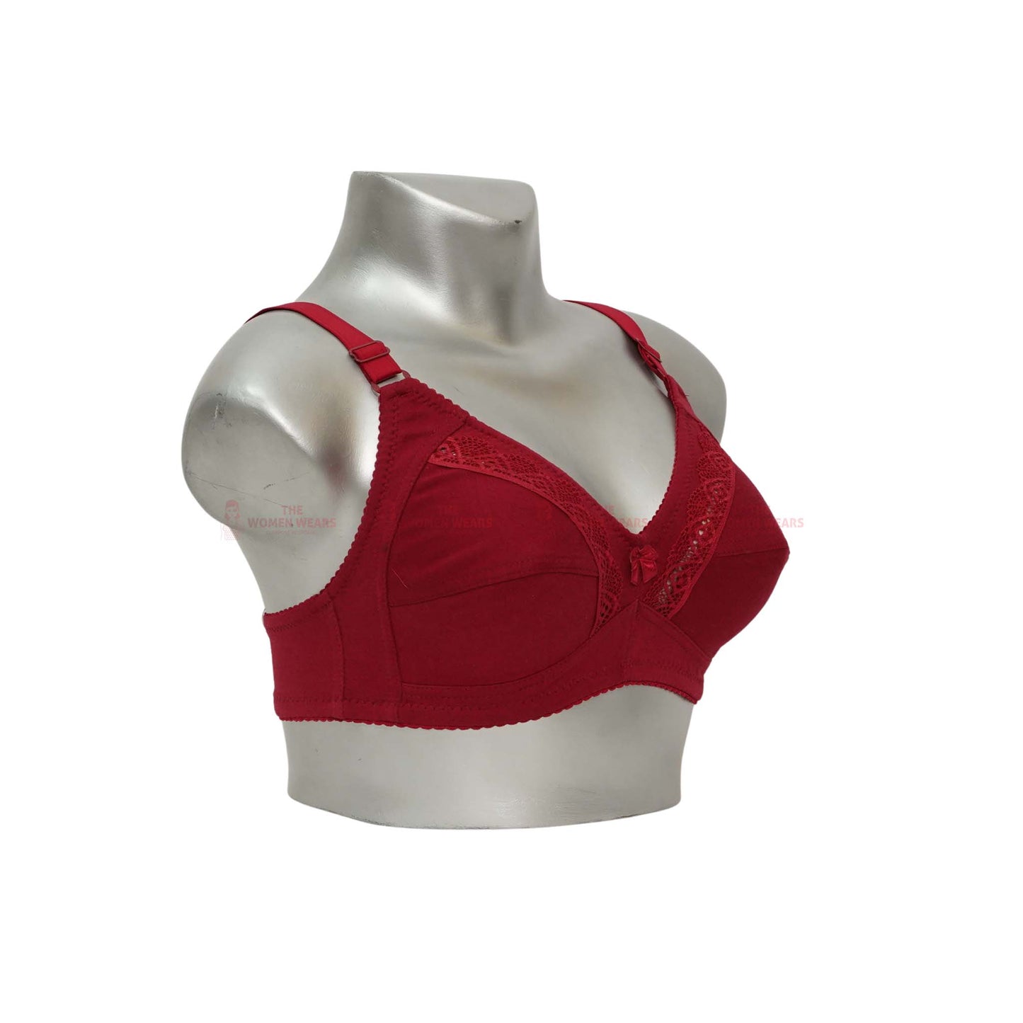 Front Lace Non Padded Non Wired Bra (21590)