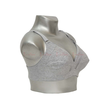 Front Lace Non Padded Non Wired Bra (21590)