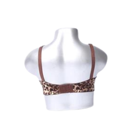 Galaxy Non Padded Tiger Print Bra (Pack Of 2 - P1015)
