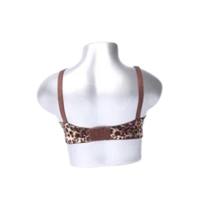 Galaxy Non Padded Tiger Print Bra (Pack Of 2 - P1015)