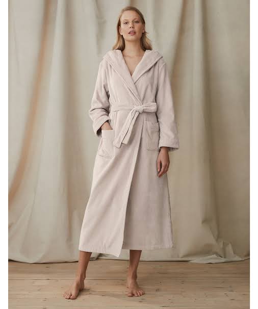 Unisex Winter Warm Hooded Bathrobe Gown (ZN-053)
