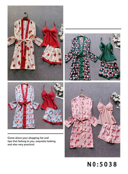 Women's High Quality Night Dress Set (5038)
