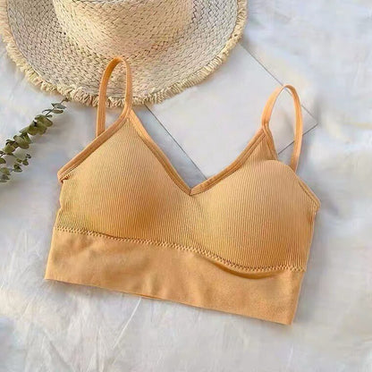 Crossed Suspenders Bralette Padded Bra SK_02