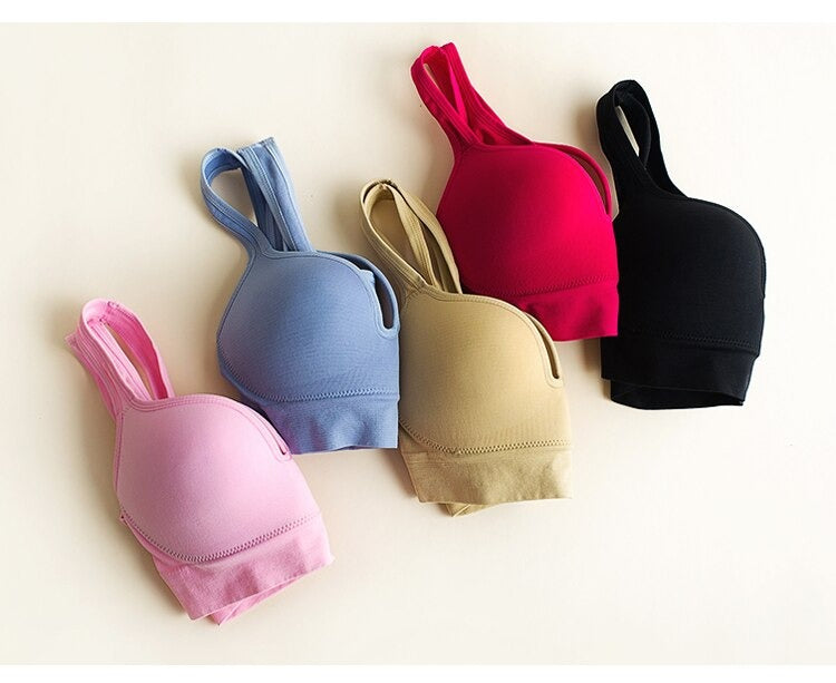 Push Up Cotton Wireless Sports Vest (2374)