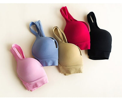 Push Up Cotton Wireless Sports Vest (2374)